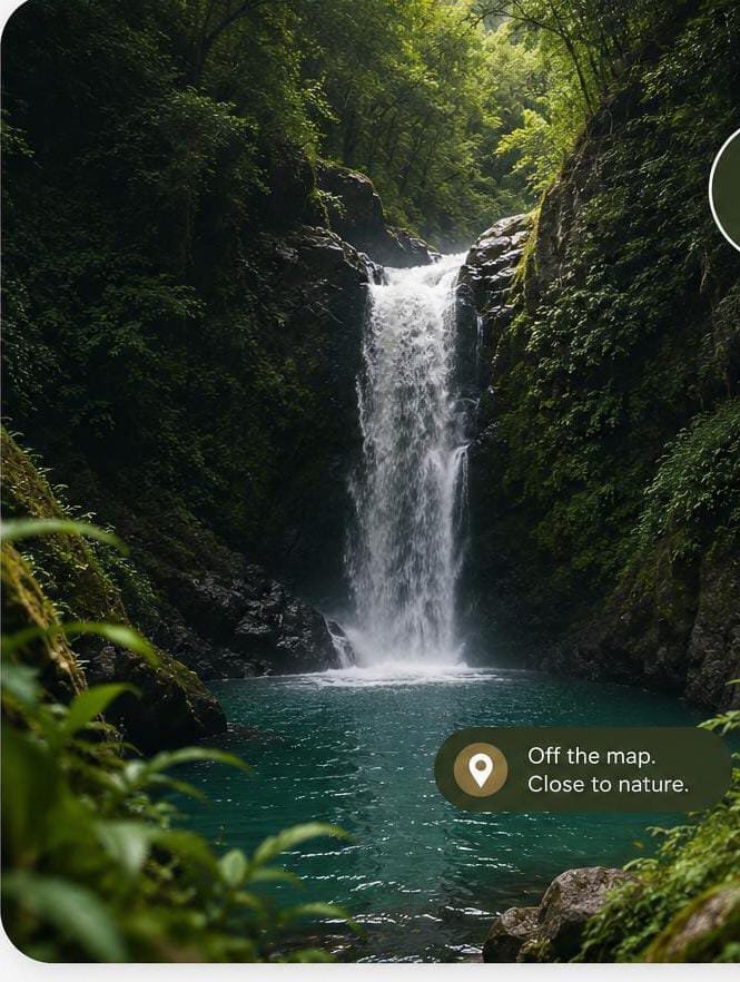WATERFALL HIDDEN