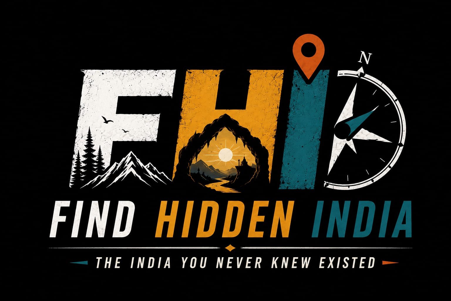 logo of find hidden india
